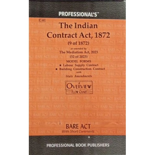  Professional's Indian Contract Act, 1872 Bare Act 2024
